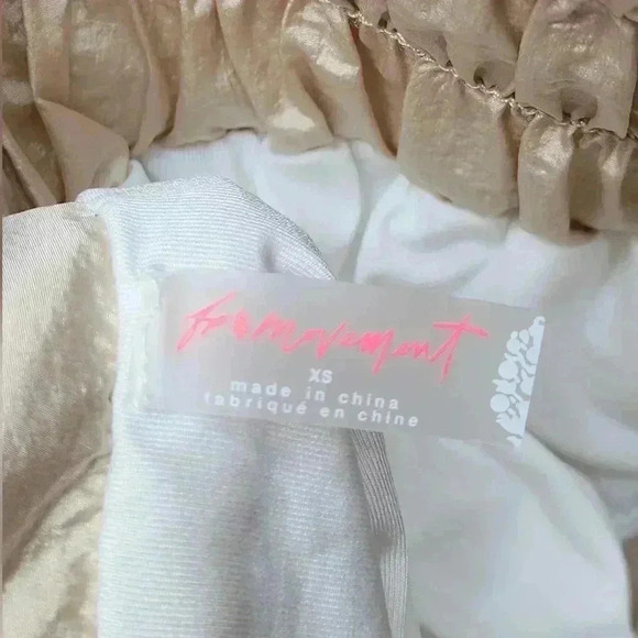 Free People Movement Way Home Shorts Tan Size XS Women's - Picture 10 of 11